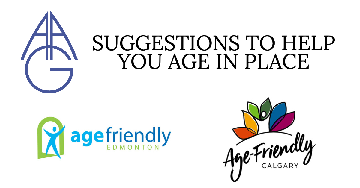 Suggestions to help you age in place